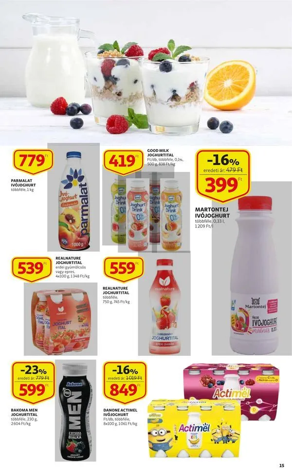Auchan akciós újság 08.25–08.31 – 15. oldal