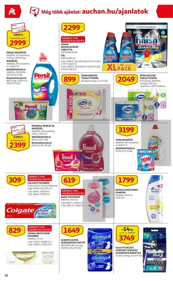Auchan akciós újság 08.25–08.31 – 22. oldal