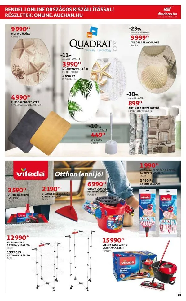 Auchan akciós újság 08.25–08.31 – 23. oldal