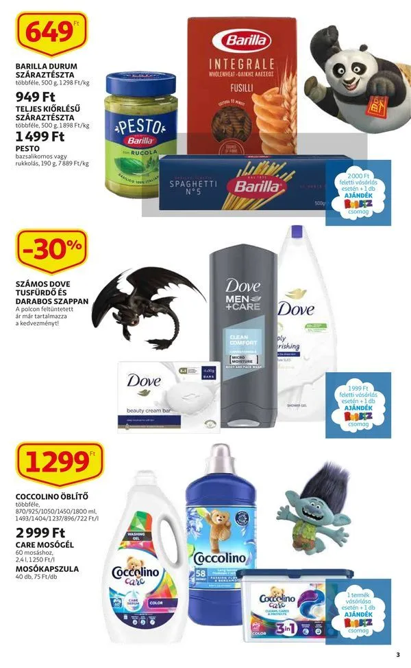 Auchan akciós újság 08.25–08.31 – 3. oldal