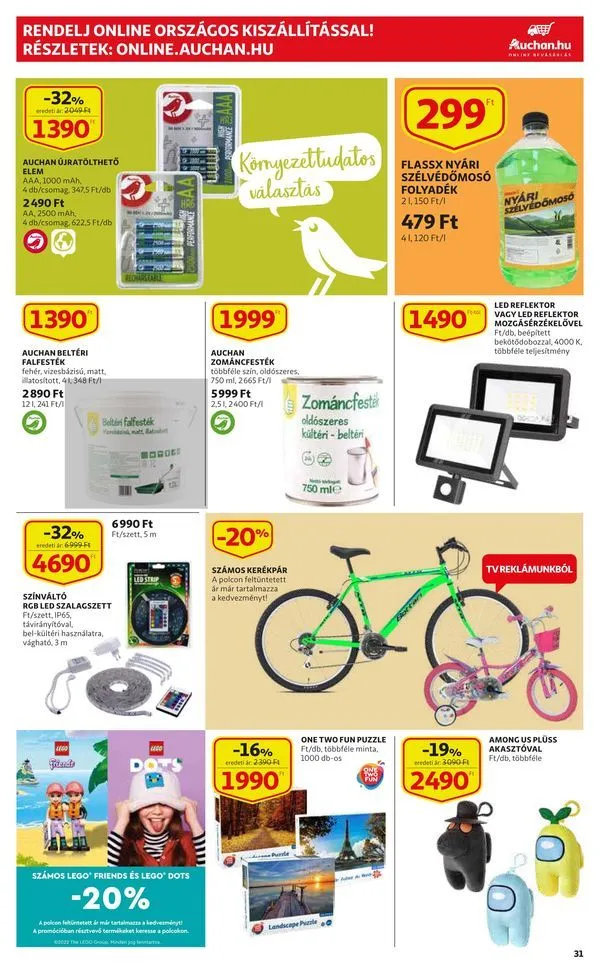 Auchan akciós újság 08.25–08.31 – 31. oldal