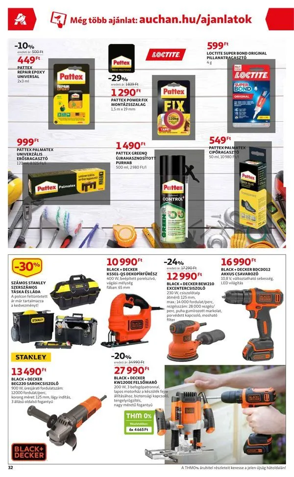 Auchan akciós újság 08.25–08.31 – 32. oldal