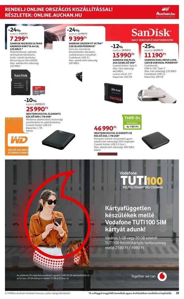 Auchan akciós újság 08.25–08.31 – 33. oldal