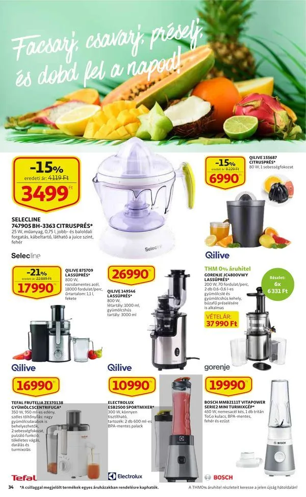Auchan akciós újság 08.25–08.31 – 34. oldal