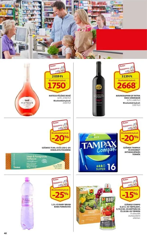 Auchan akciós újság 08.25–08.31 – 40. oldal