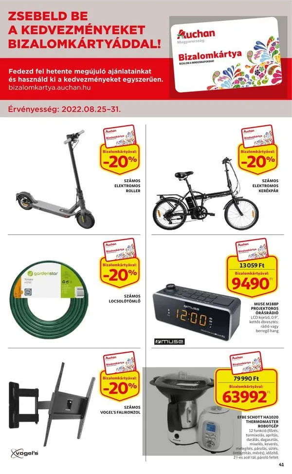 Auchan akciós újság 08.25–08.31 – 41. oldal