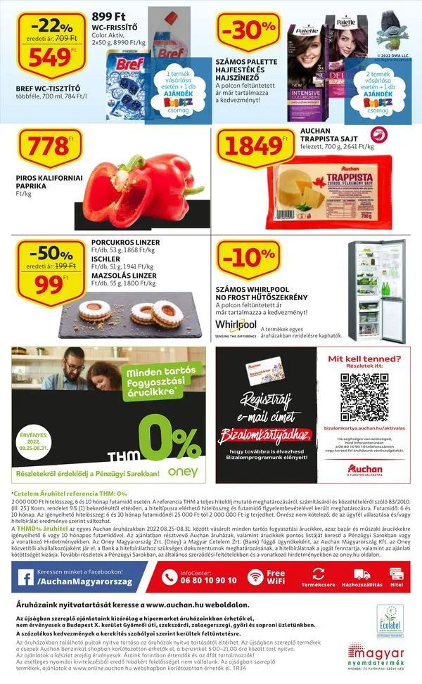 Auchan akciós újság 08.25–08.31 – 42. oldal