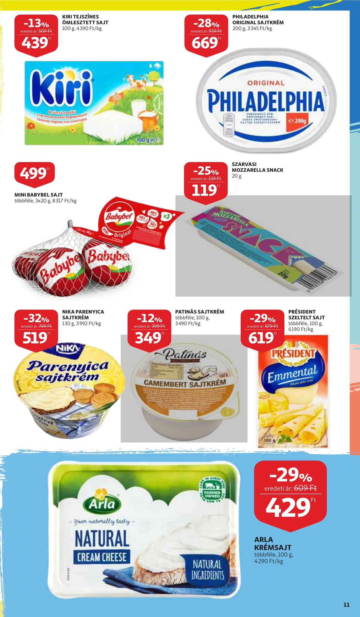 Auchan akciós újság 09.01–09.07 – 11. oldal