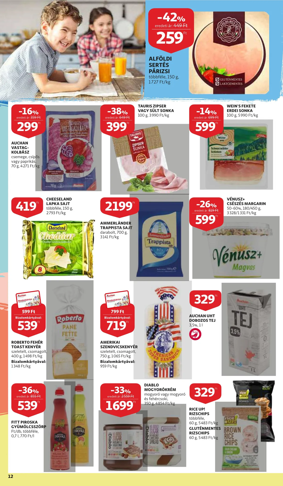 Auchan akciós újság 09.01–09.07 – 12. oldal