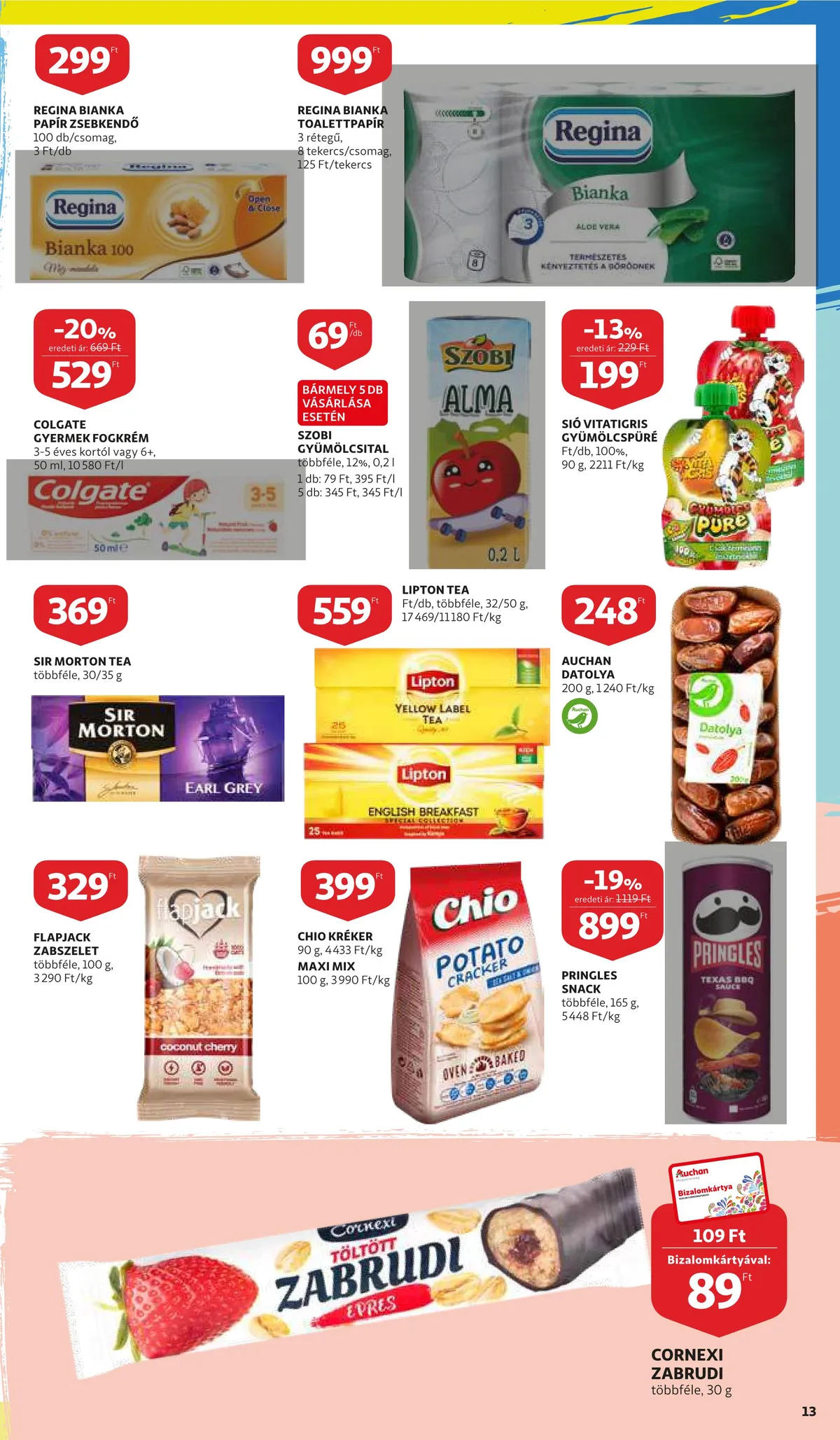 Auchan akciós újság 09.01–09.07 – 13. oldal