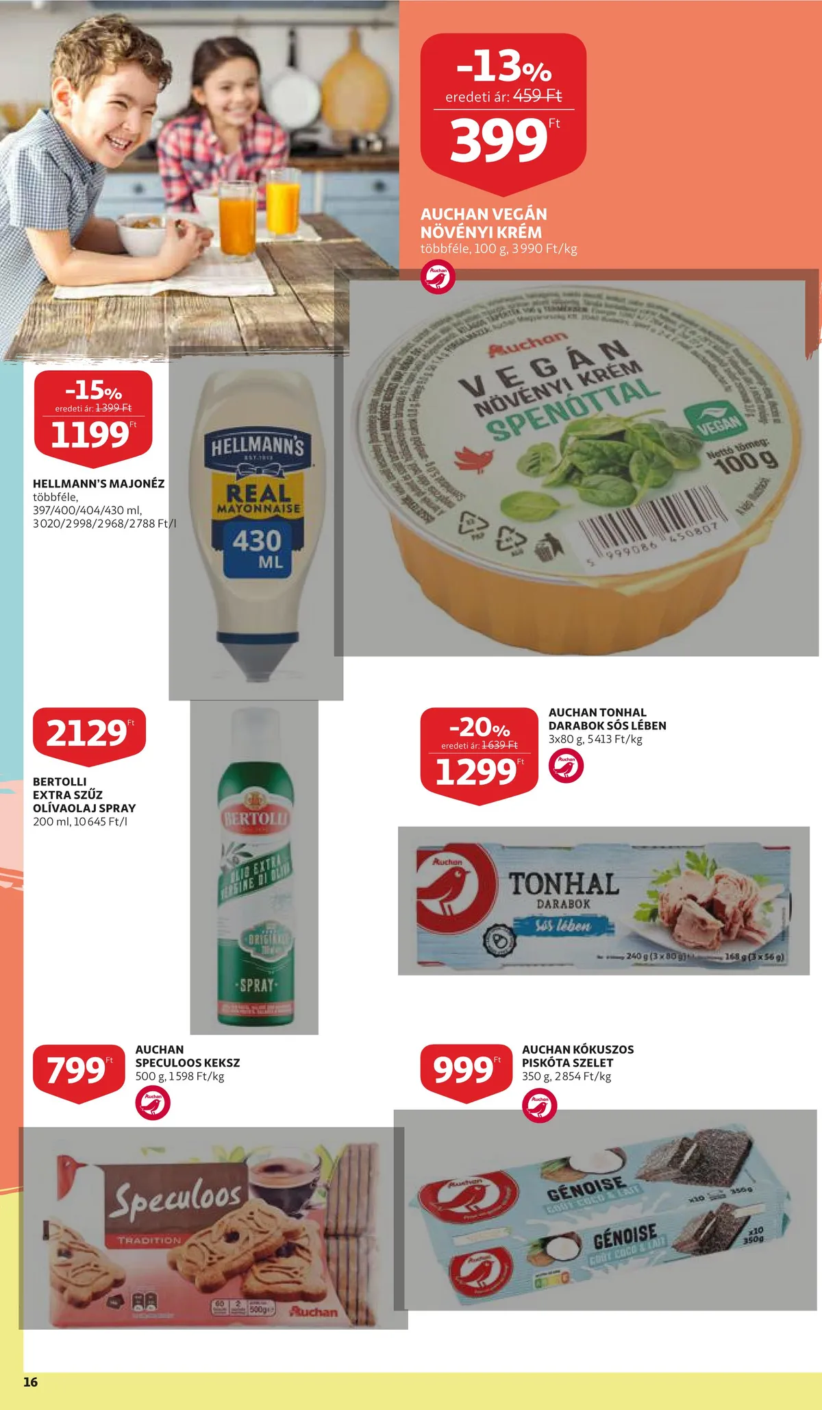 Auchan akciós újság 09.01–09.07 – 16. oldal