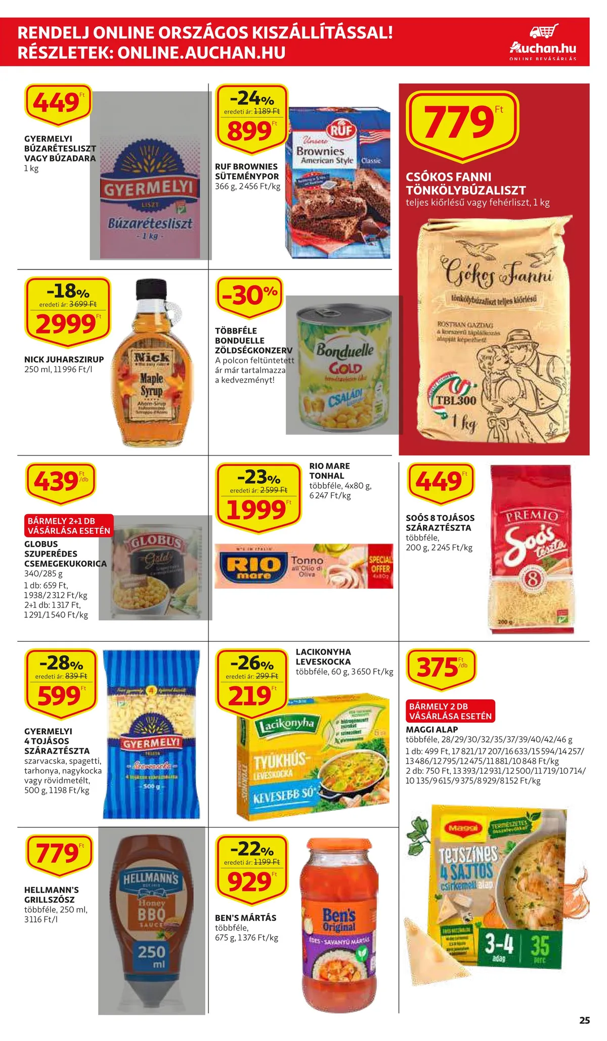 Auchan akciós újság 09.01–09.07 – 25. oldal