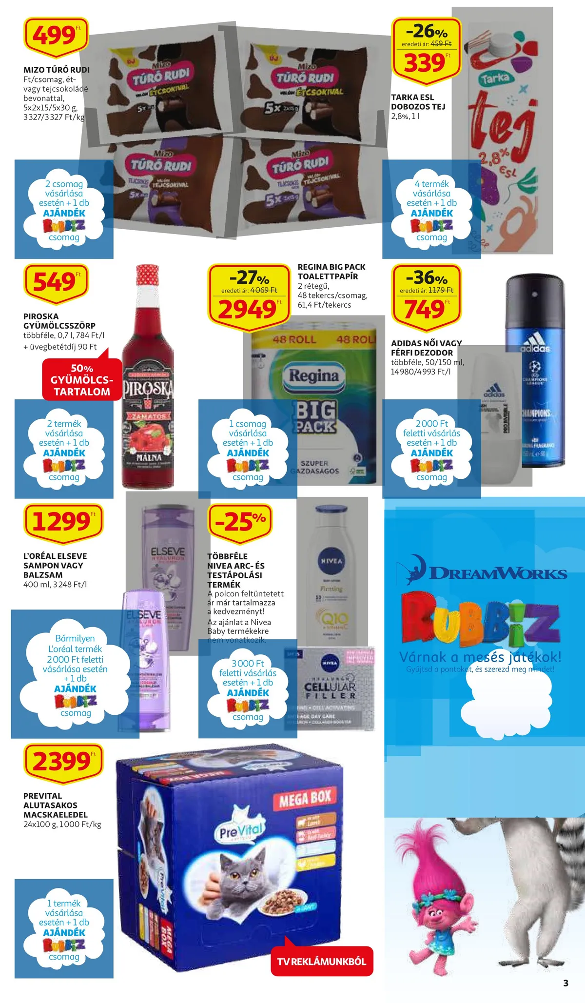 Auchan akciós újság 09.01–09.07 – 3. oldal