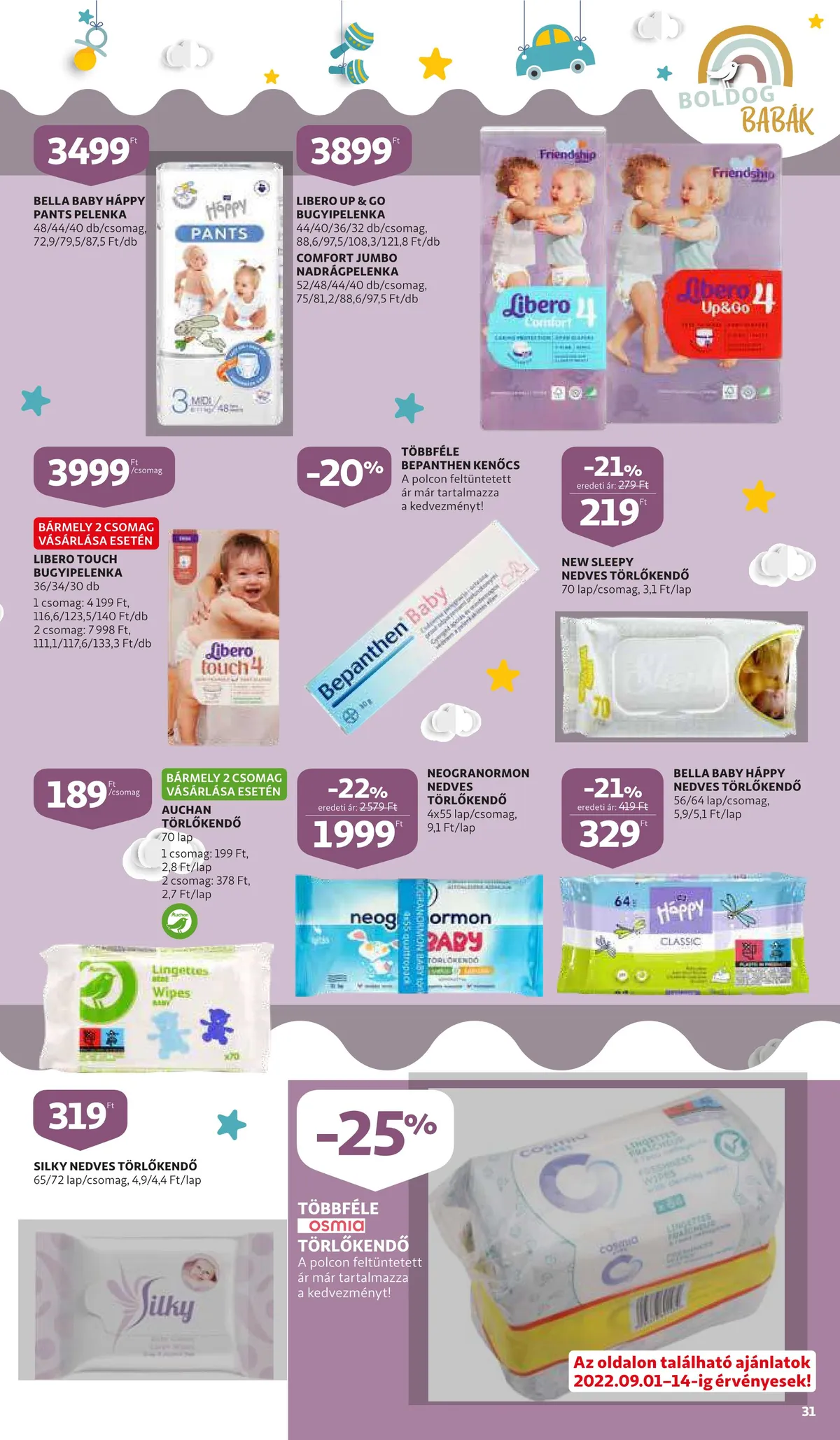 Auchan akciós újság 09.01–09.07 – 31. oldal
