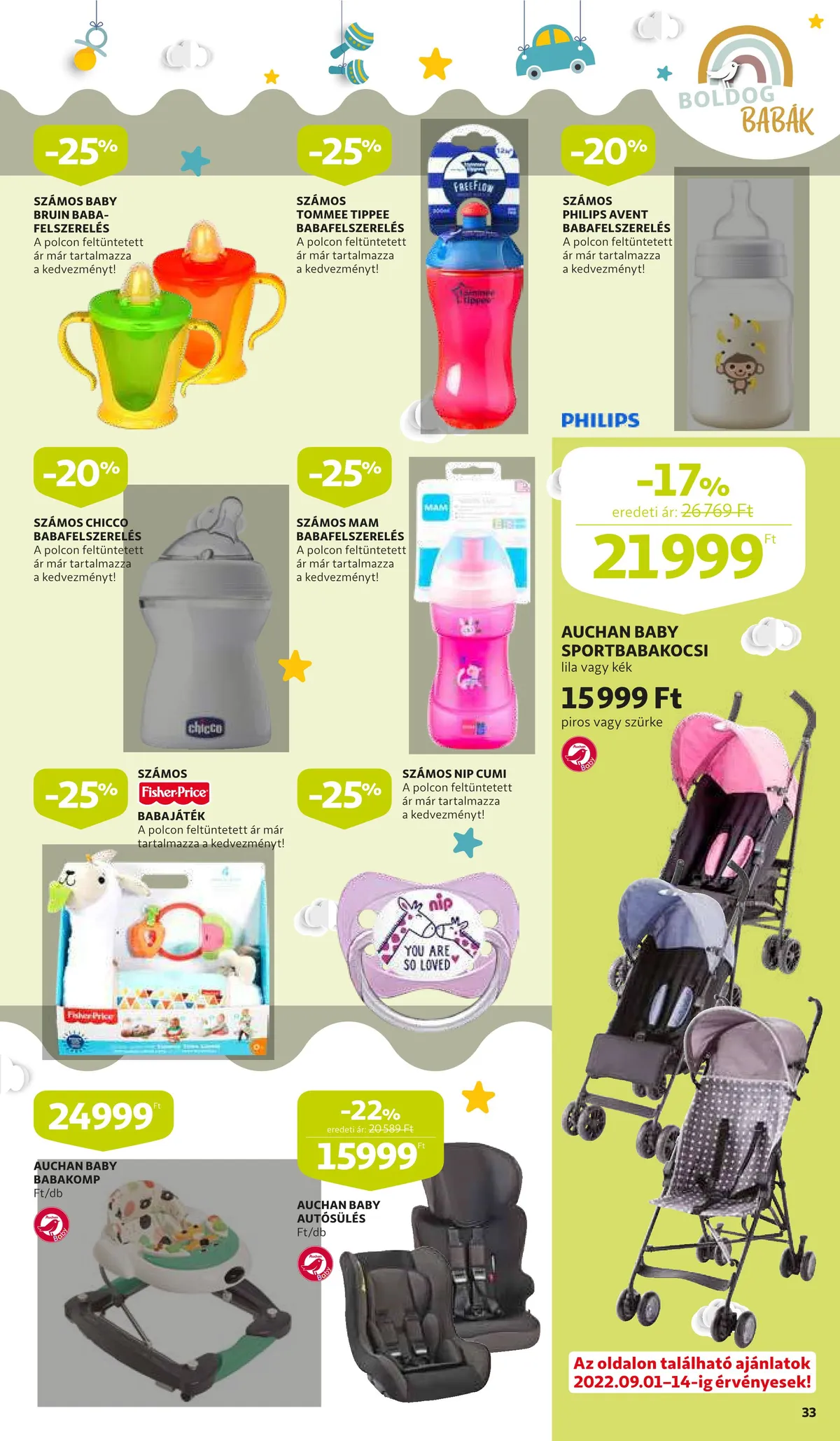 Auchan akciós újság 09.01–09.07 – 33. oldal