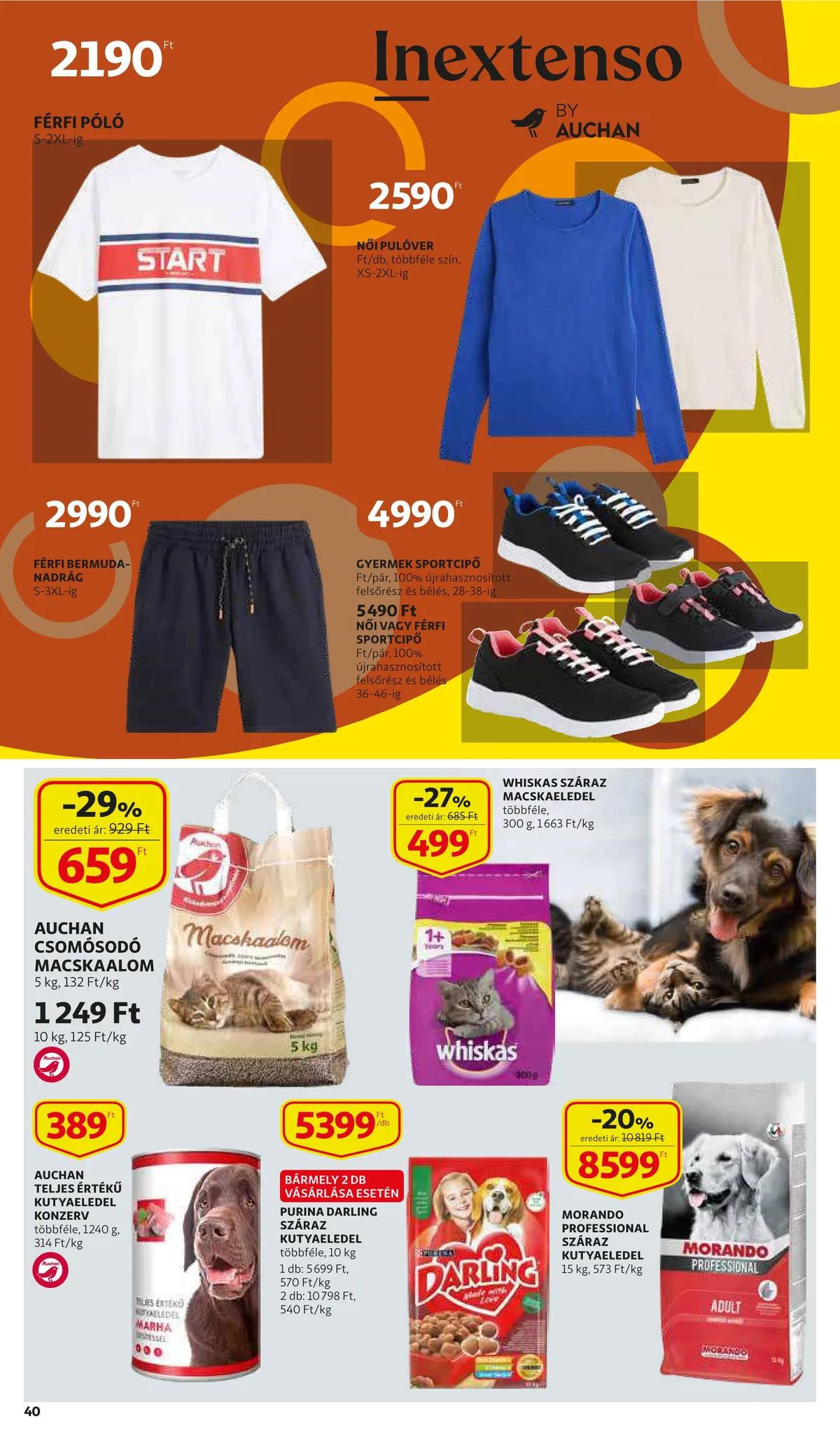 Auchan akciós újság 09.01–09.07 – 40. oldal