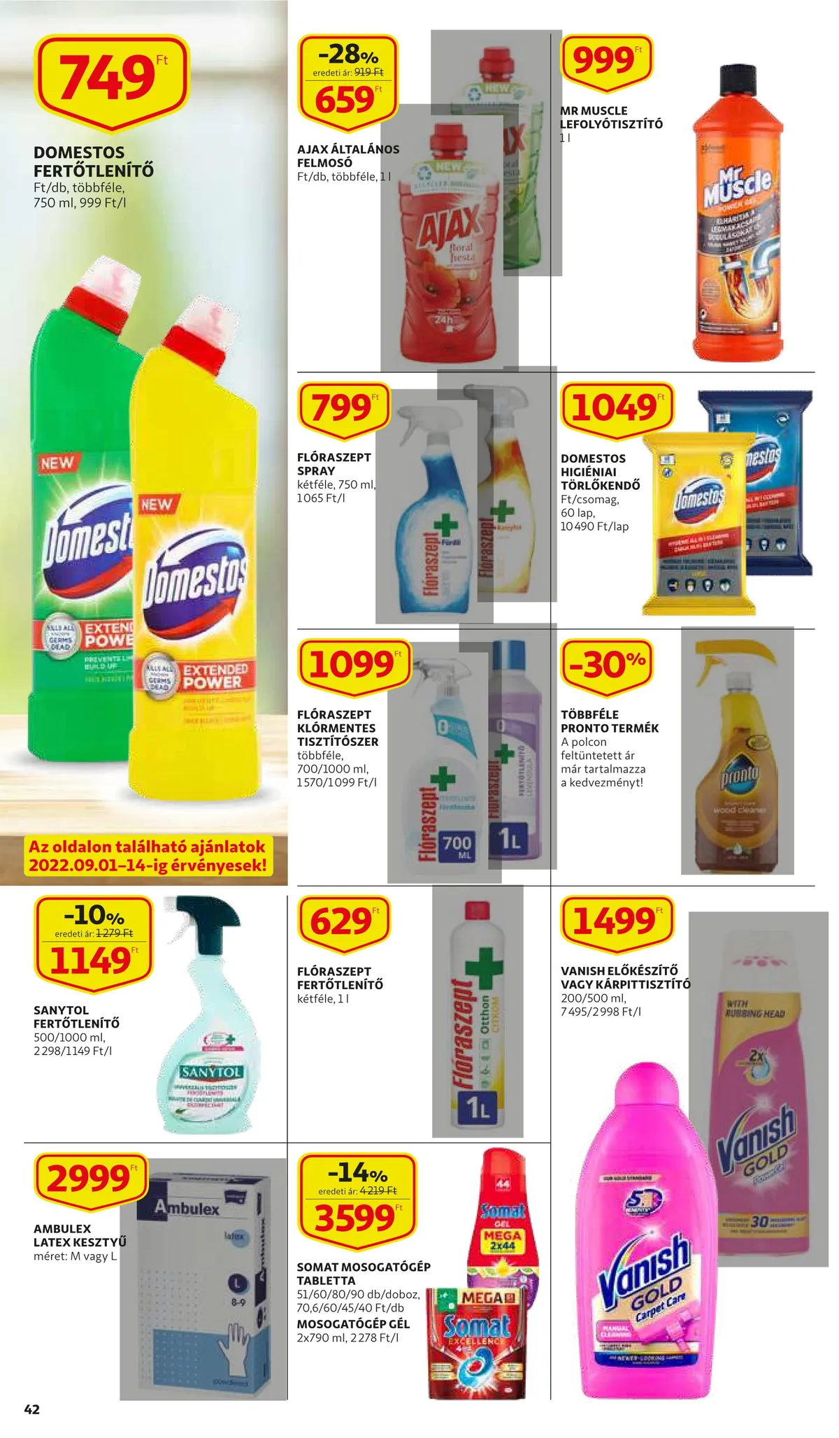 Auchan akciós újság 09.01–09.07 – 42. oldal