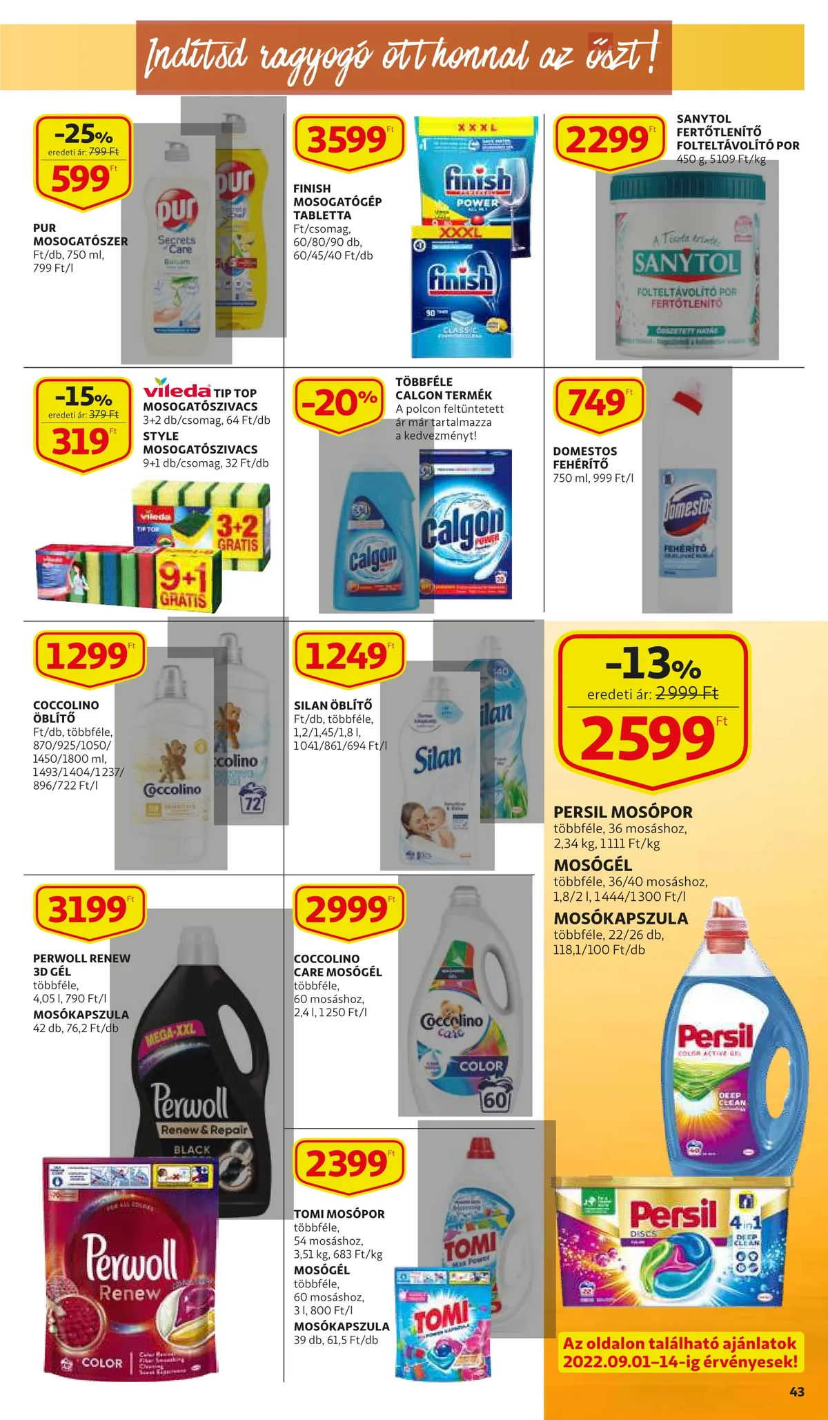Auchan akciós újság 09.01–09.07 – 43. oldal