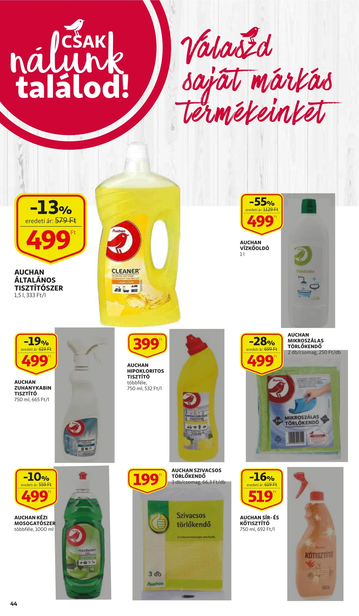 Auchan akciós újság 09.01–09.07 – 44. oldal