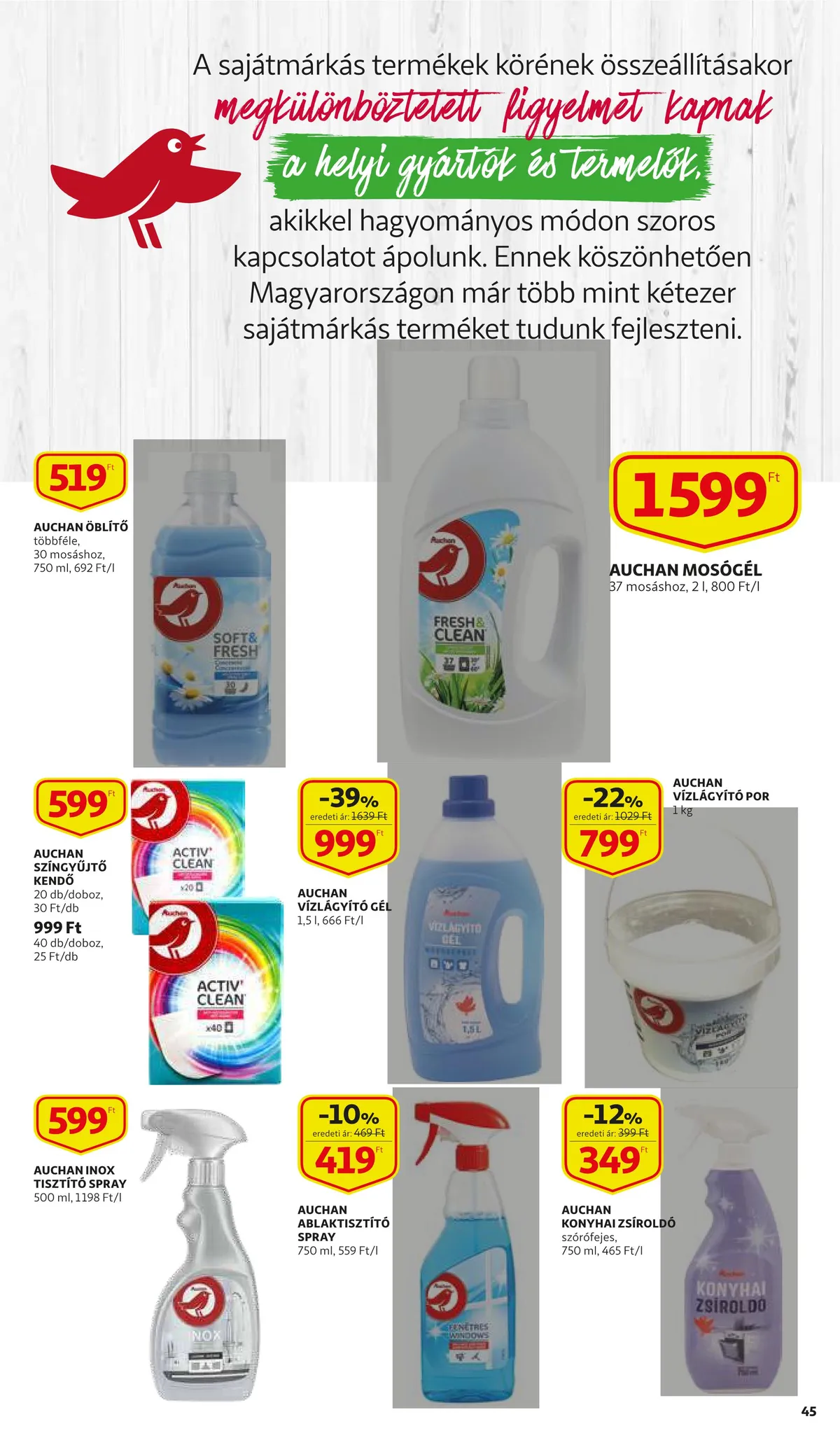 Auchan akciós újság 09.01–09.07 – 45. oldal