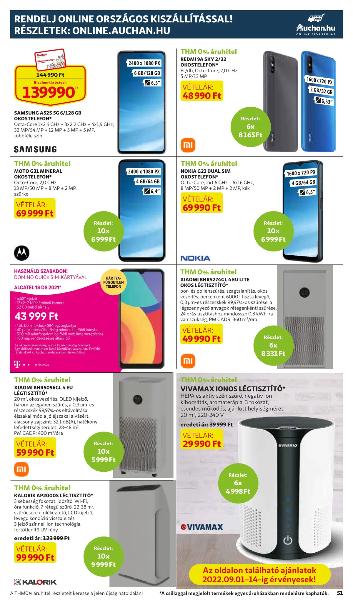Auchan akciós újság 09.01–09.07 – 51. oldal