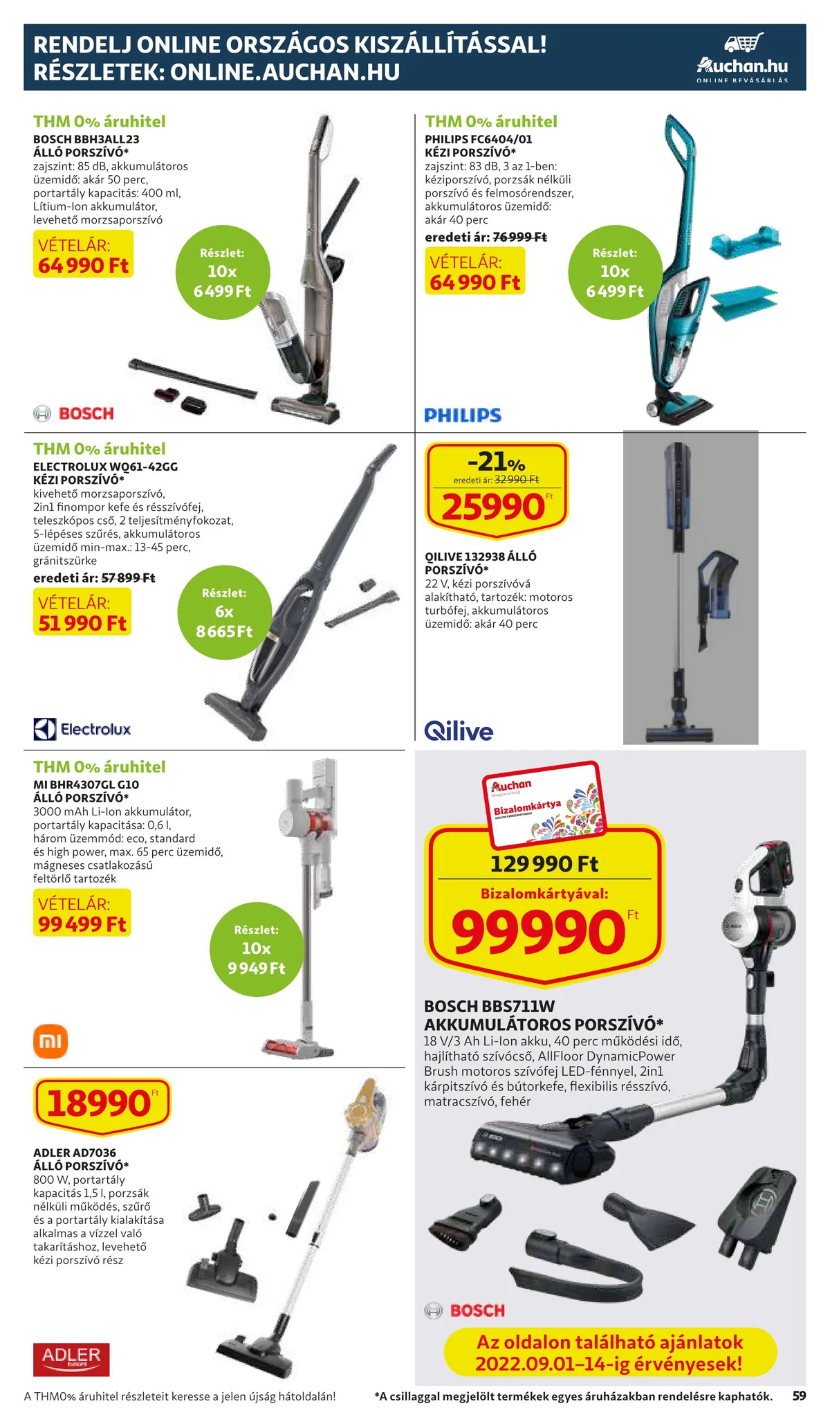 Auchan akciós újság 09.01–09.07 – 59. oldal