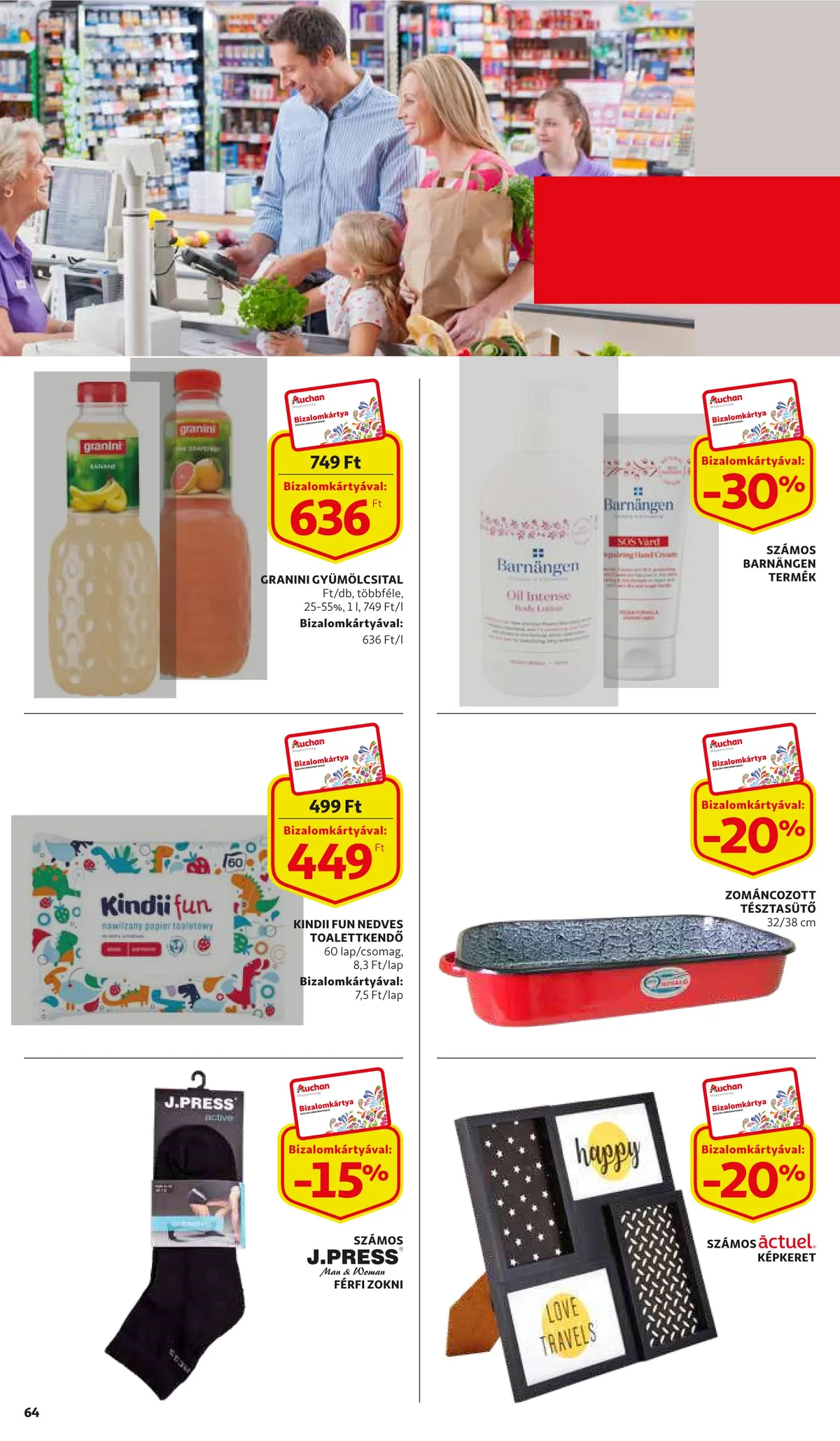 Auchan akciós újság 09.01–09.07 – 64. oldal