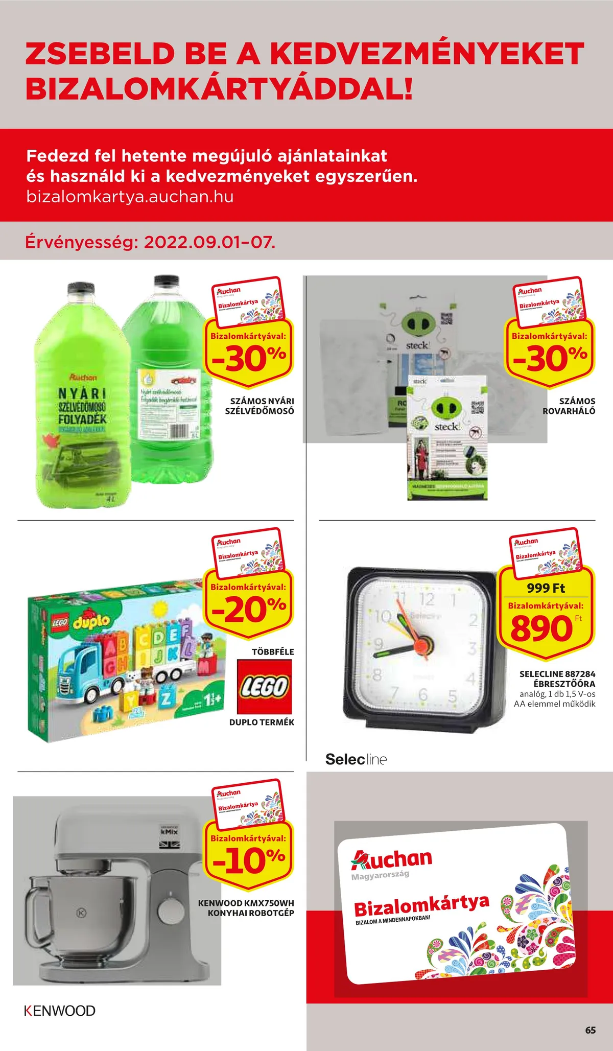 Auchan akciós újság 09.01–09.07 – 65. oldal