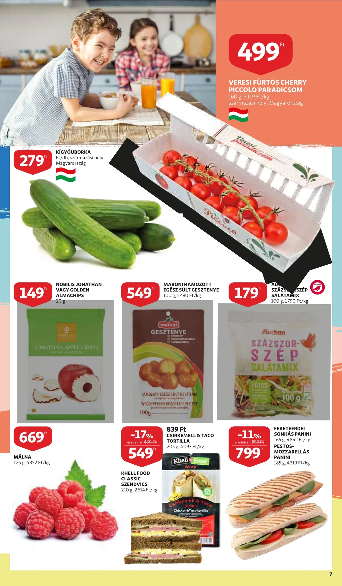 Auchan akciós újság 09.01–09.07 – 7. oldal