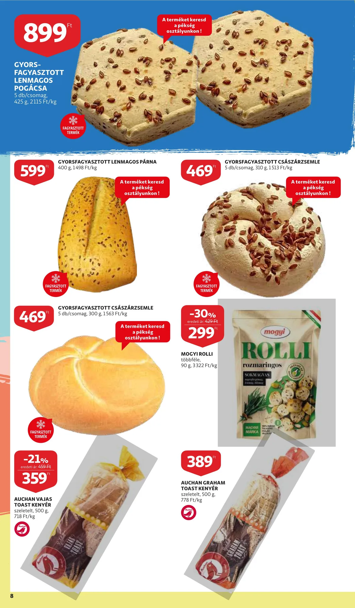 Auchan akciós újság 09.01–09.07 – 8. oldal