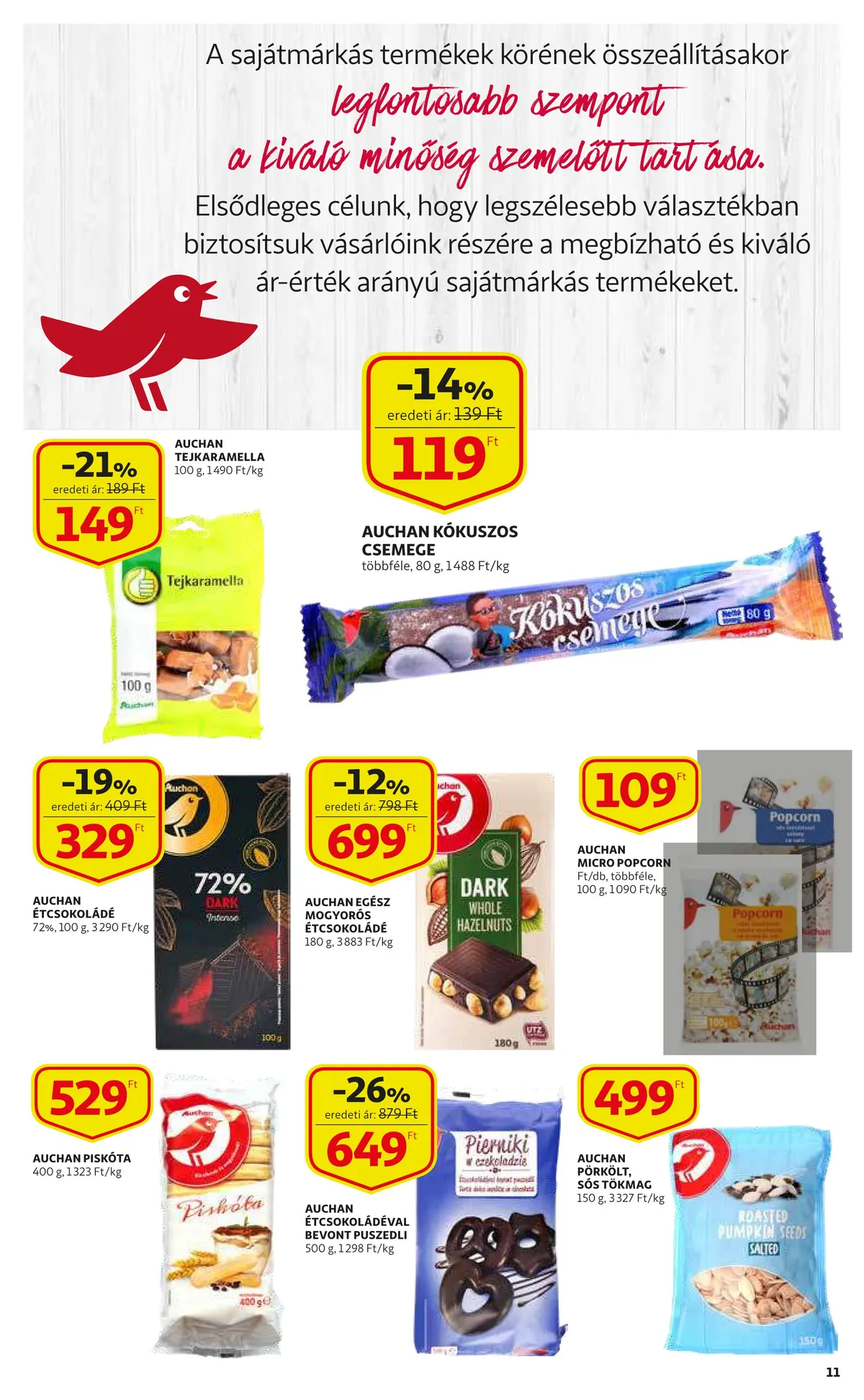 Auchan akciós újság 09.08–09.14 – 11. oldal