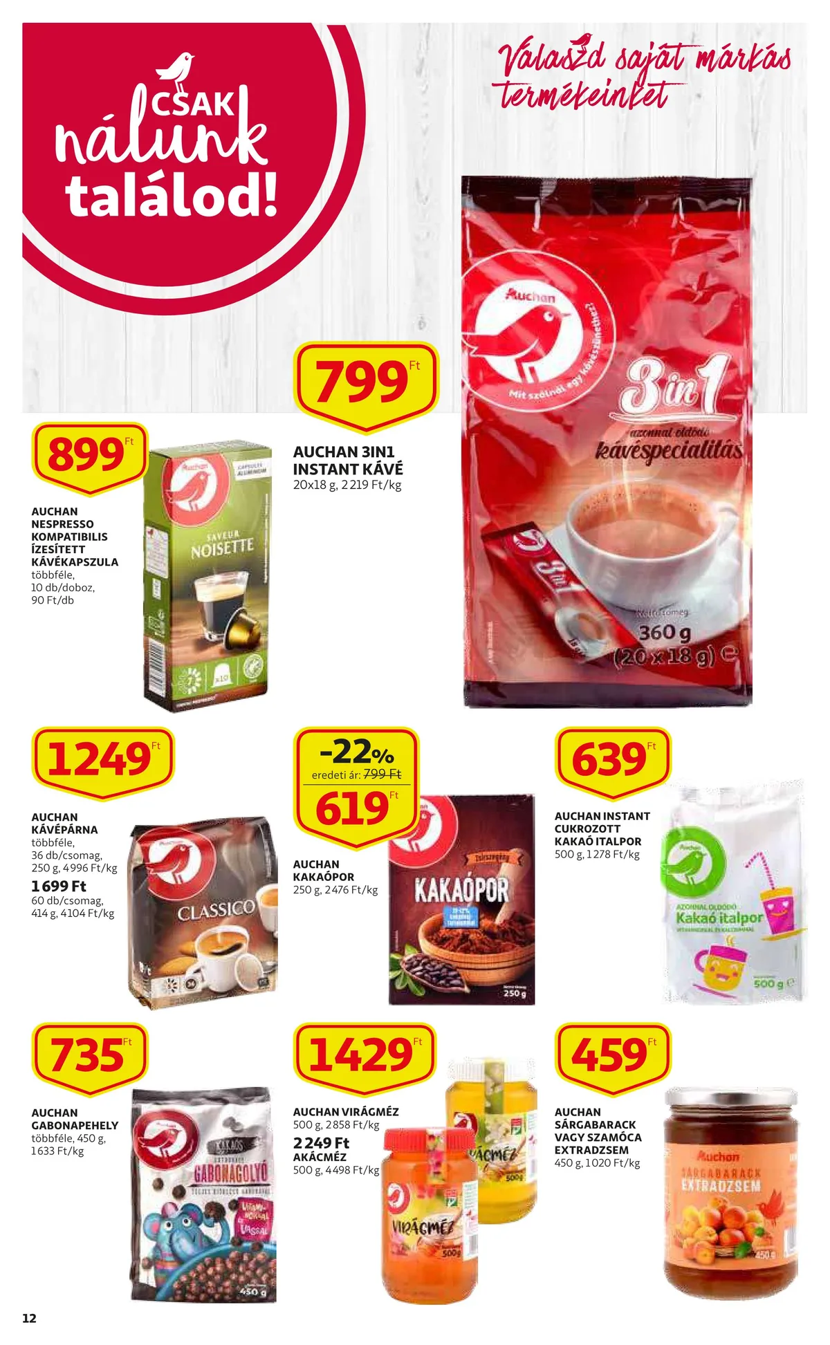 Auchan akciós újság 09.08–09.14 – 12. oldal