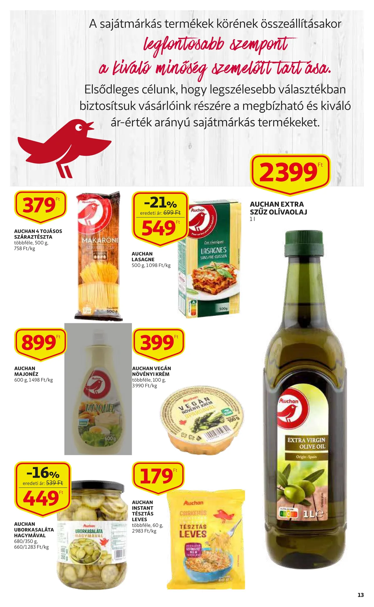 Auchan akciós újság 09.08–09.14 – 13. oldal