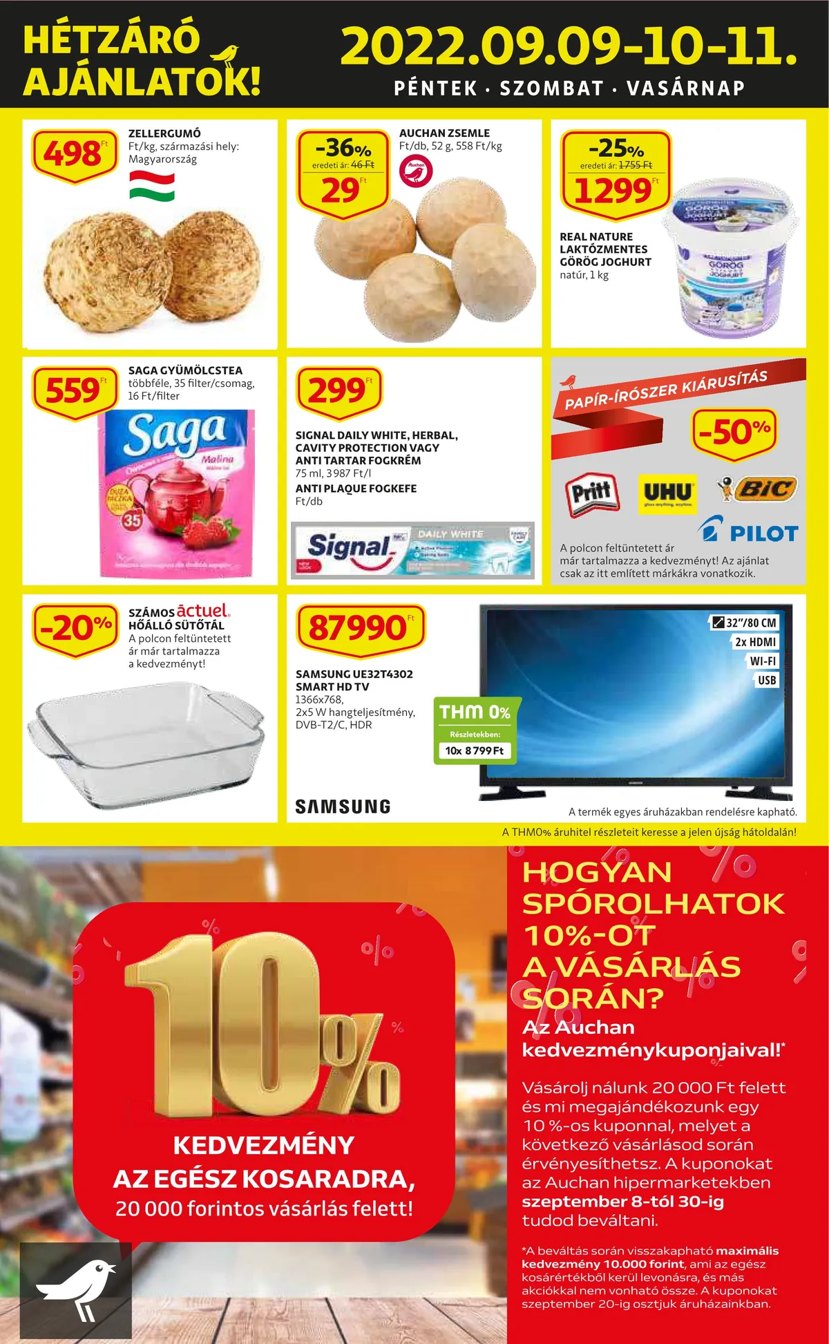 Auchan akciós újság 09.08–09.14 – 16. oldal