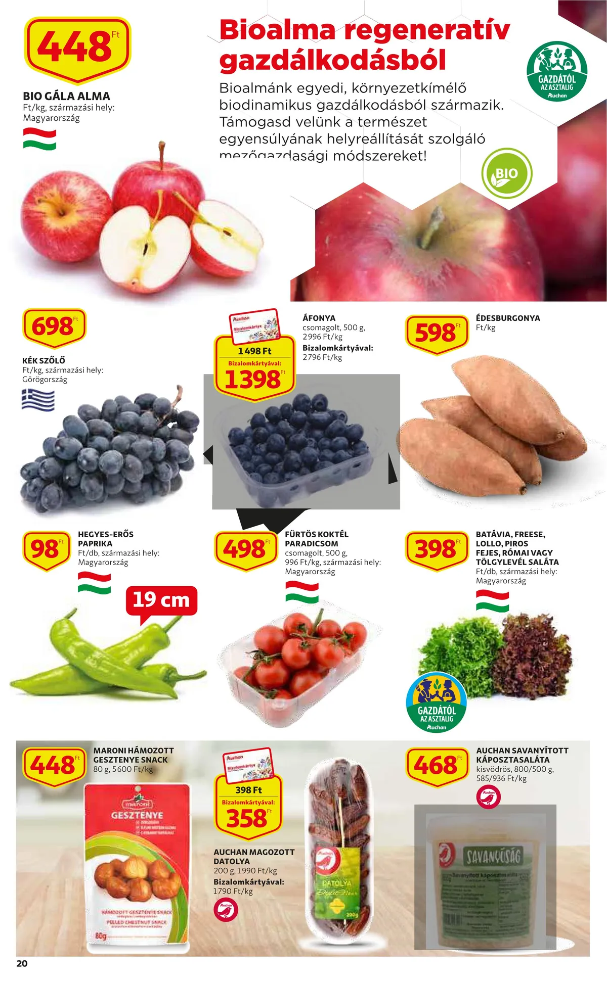 Auchan akciós újság 09.08–09.14 – 20. oldal