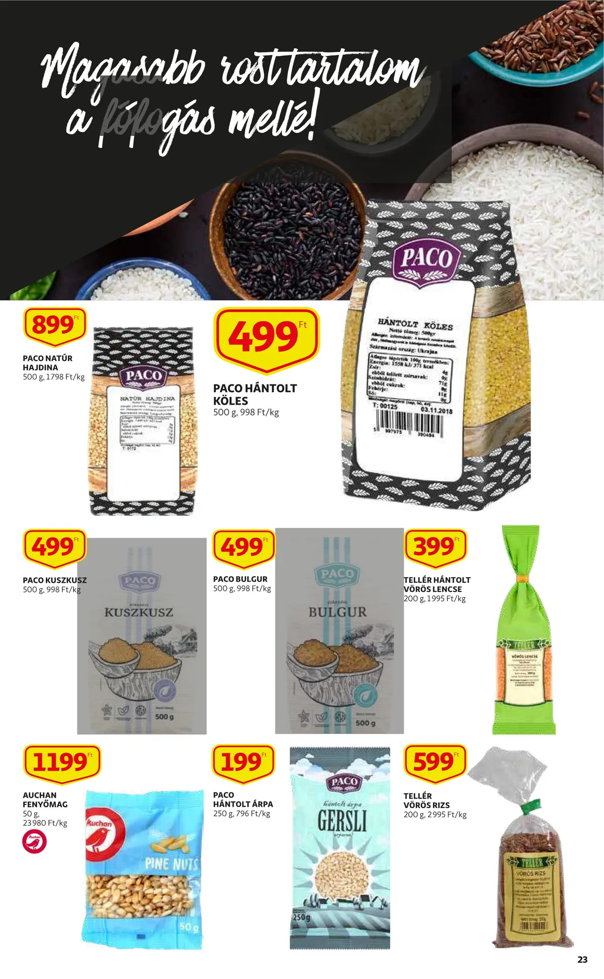 Auchan akciós újság 09.08–09.14 – 23. oldal