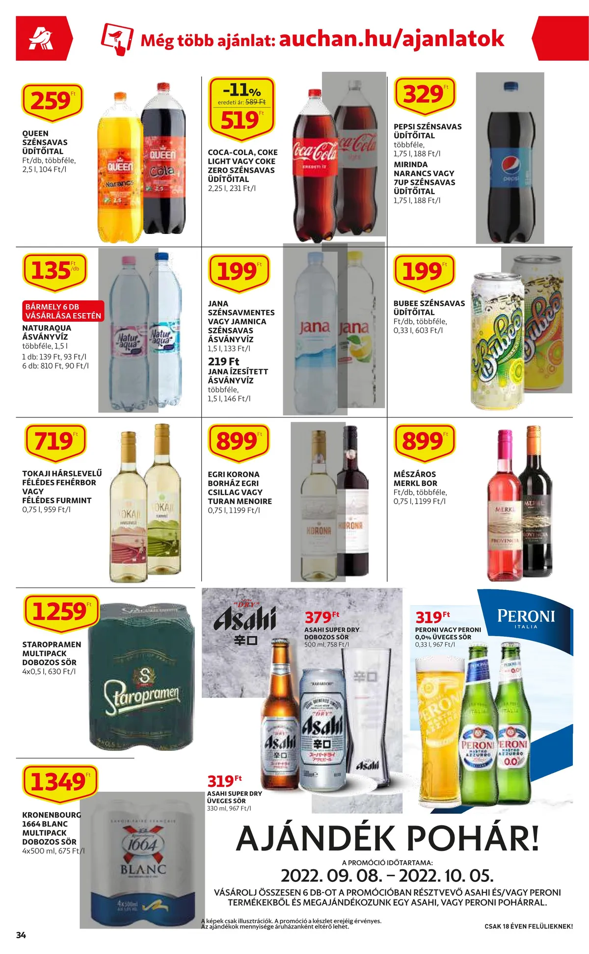 Auchan akciós újság 09.08–09.14 – 34. oldal