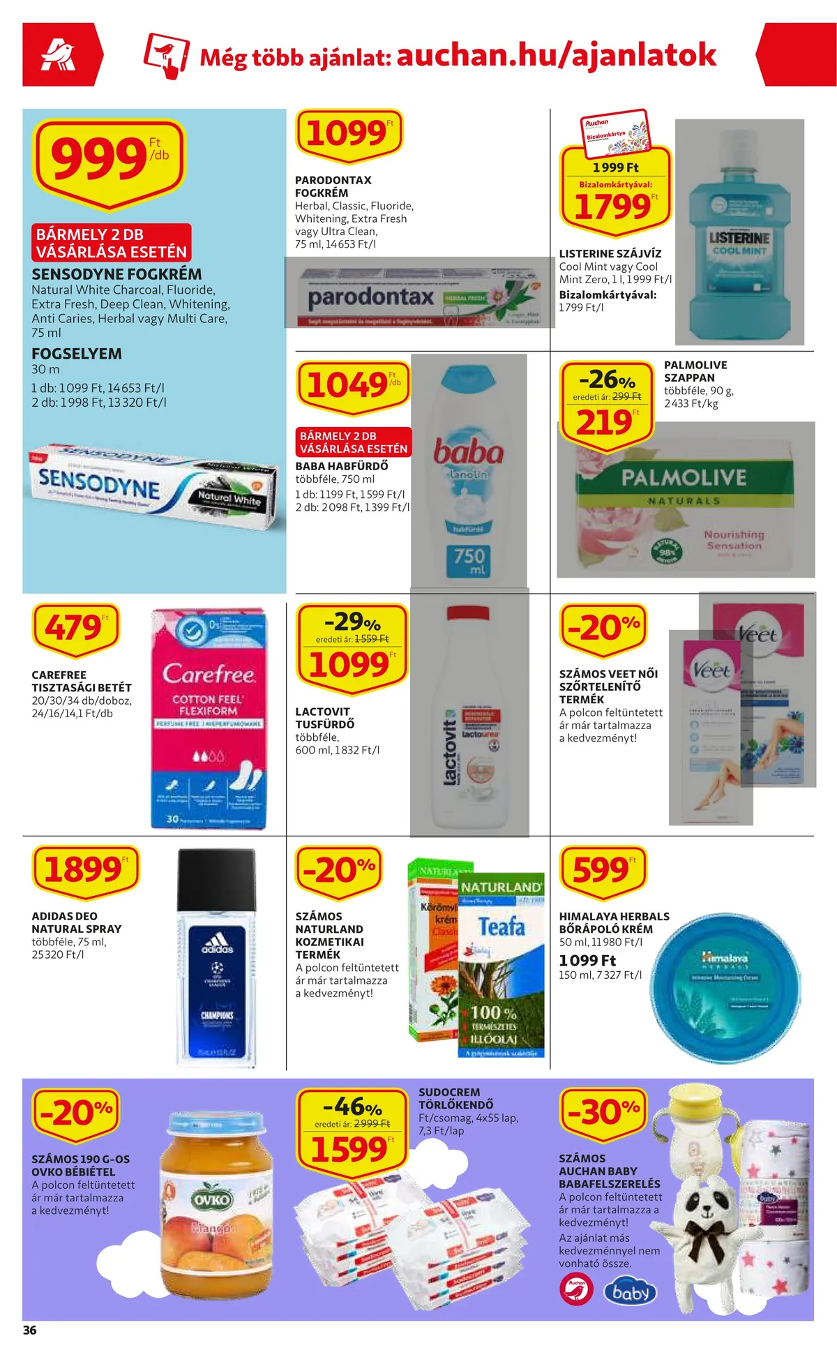 Auchan akciós újság 09.08–09.14 – 36. oldal