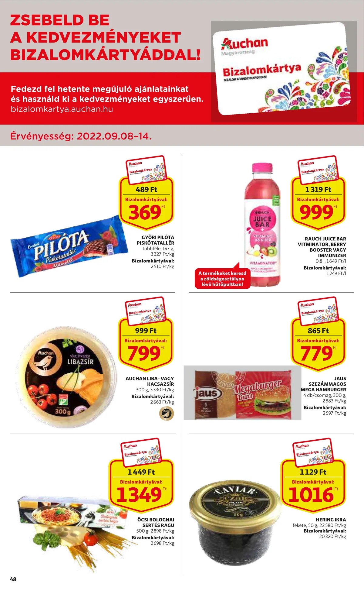 Auchan akciós újság 09.08–09.14 – 48. oldal