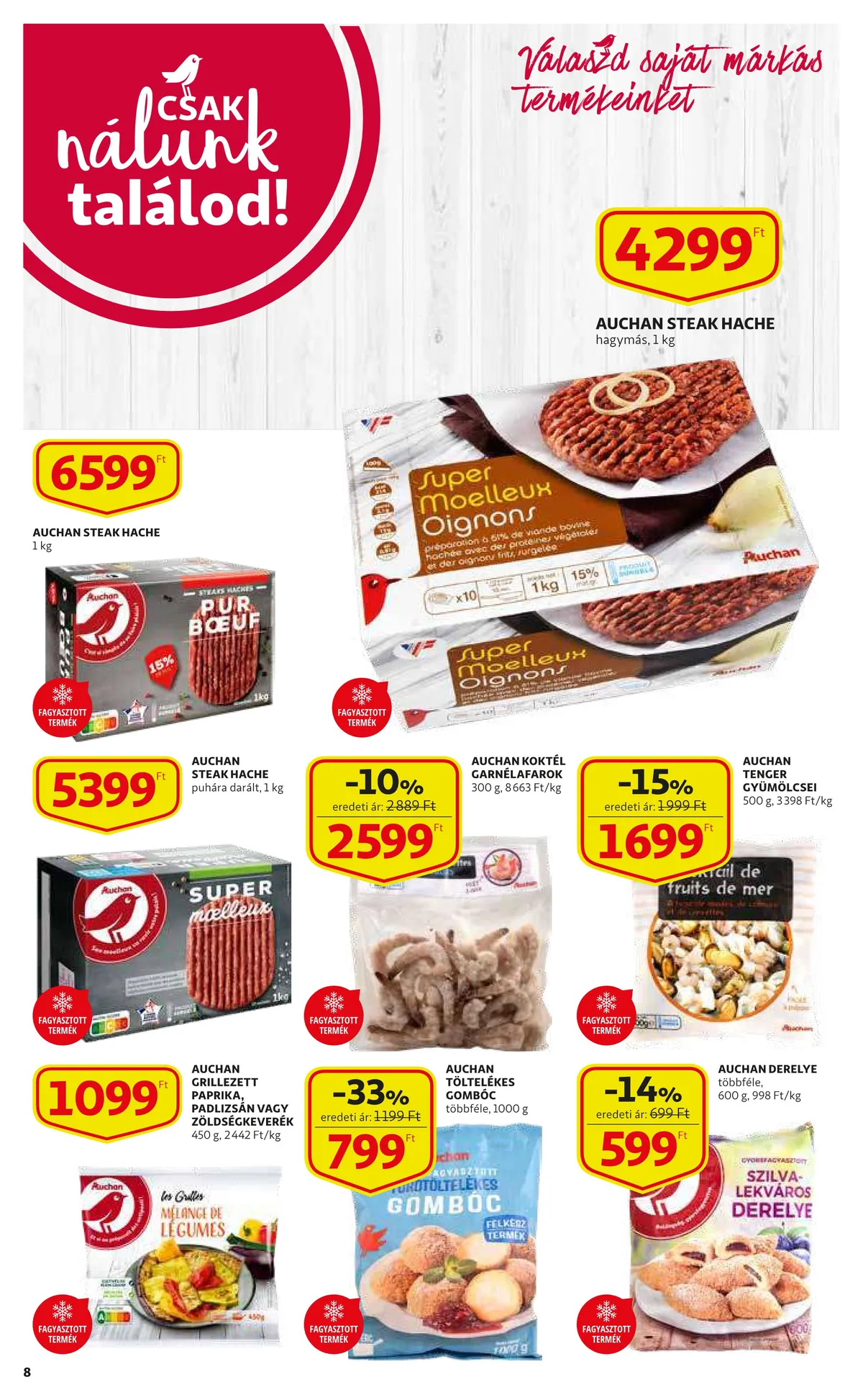 Auchan akciós újság 09.08–09.14 – 8. oldal