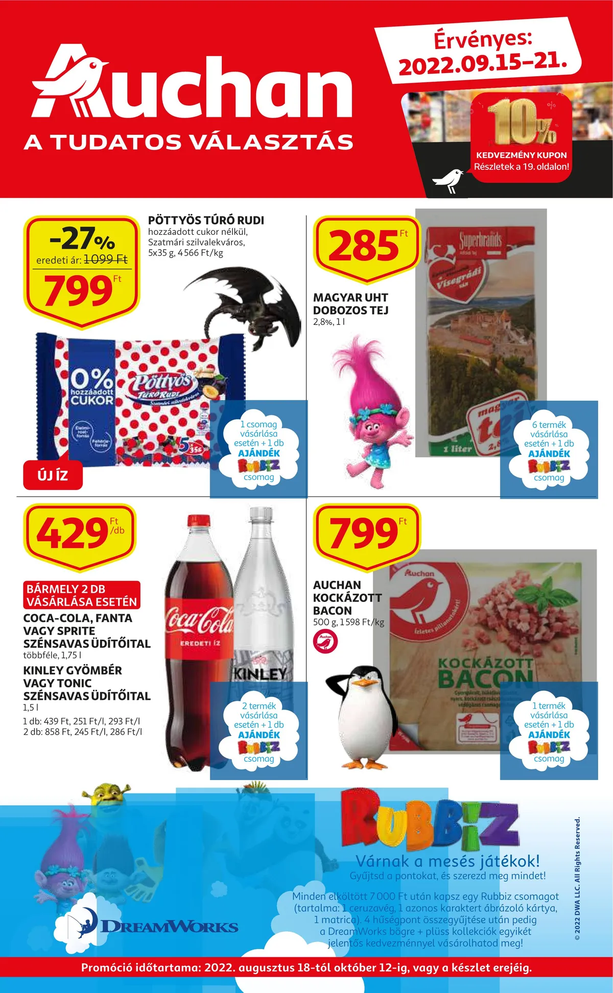 Auchan akciós újság 09.15–09.21