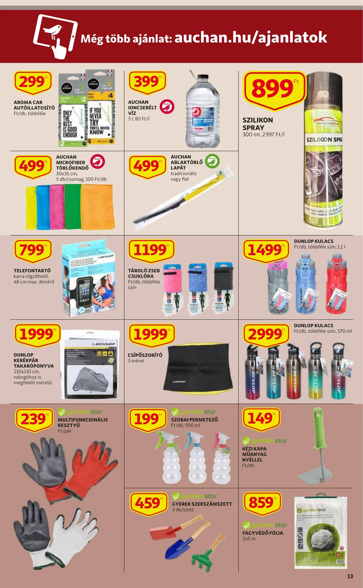 Auchan akciós újság 09.15–09.21 – 13. oldal