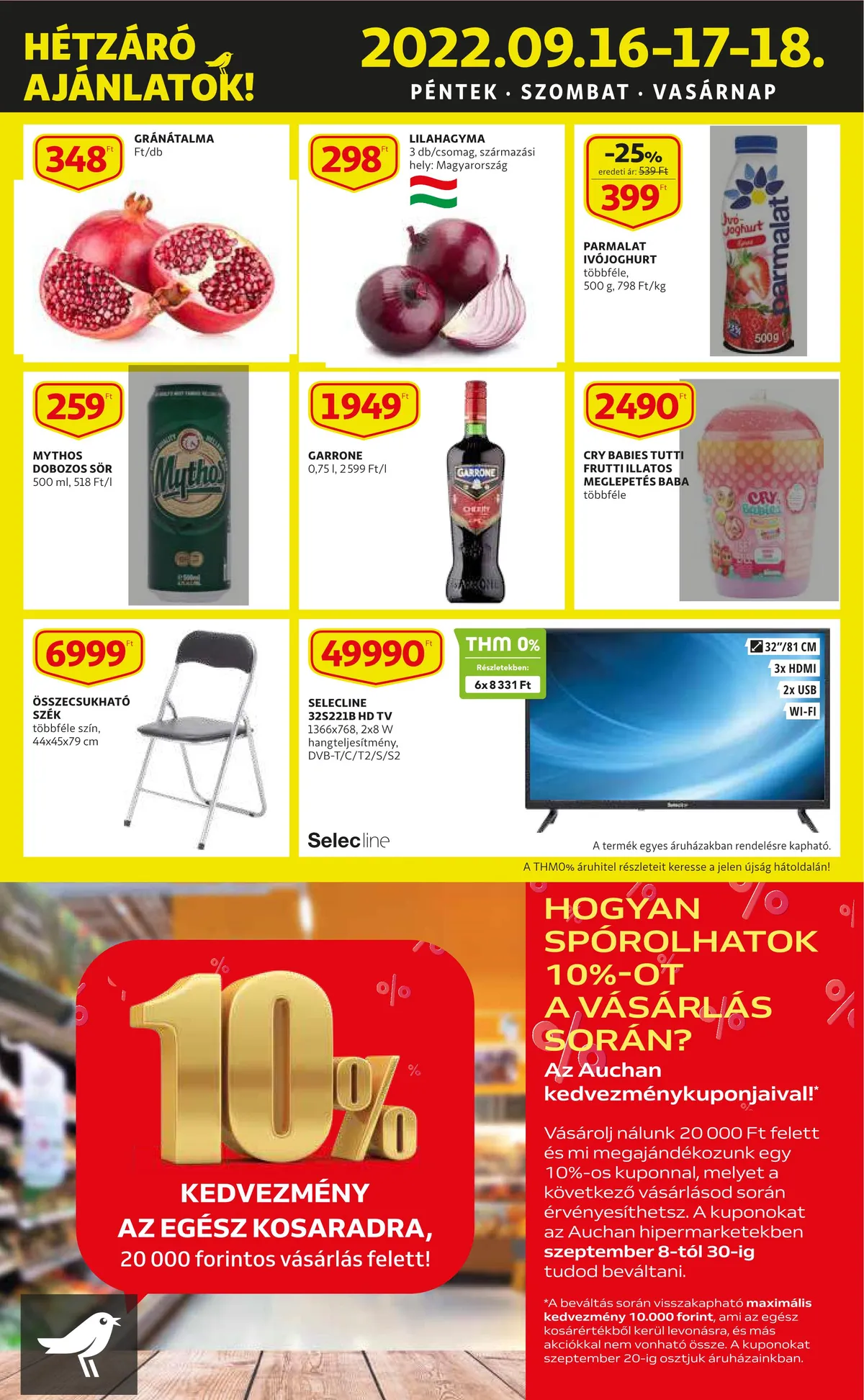 Auchan akciós újság 09.15–09.21 – 19. oldal