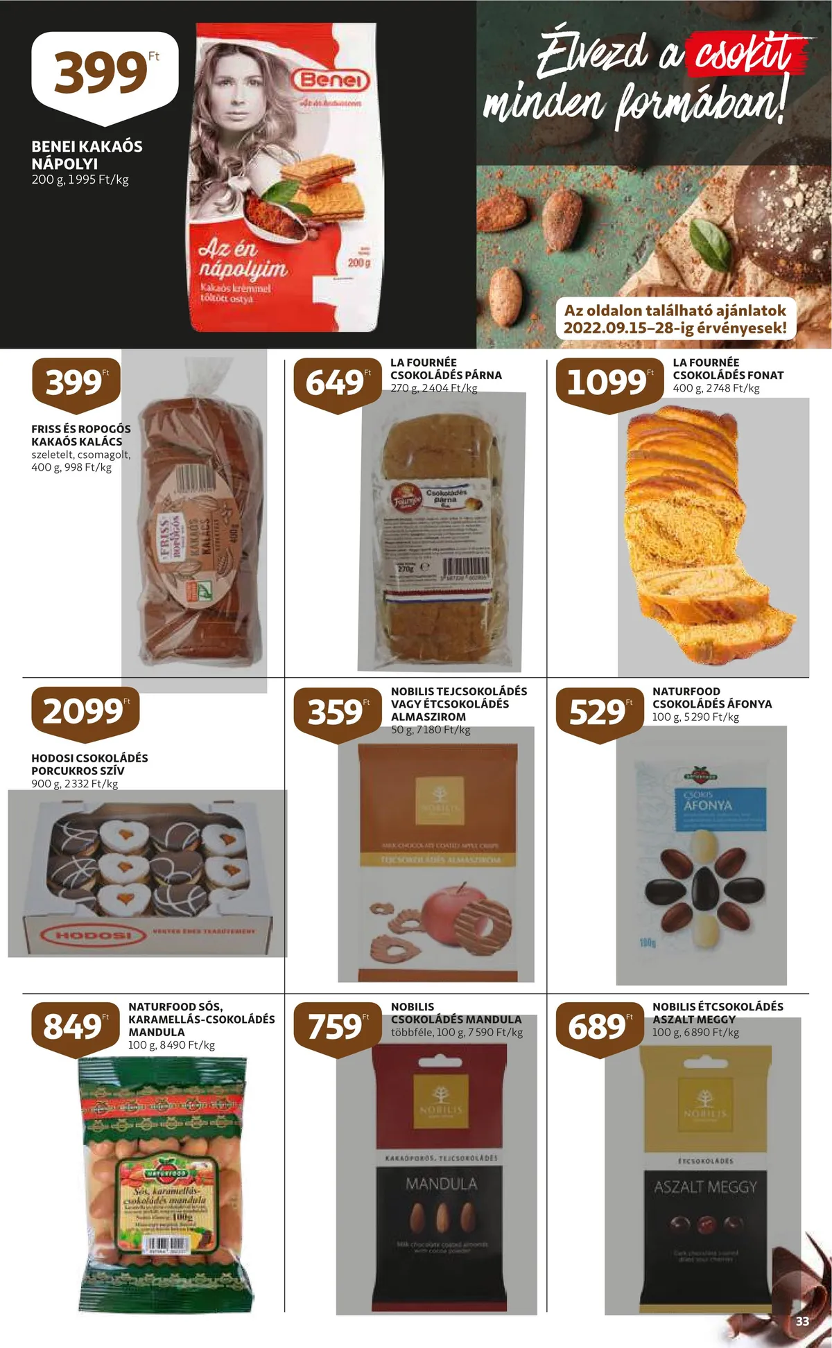 Auchan akciós újság 09.15–09.21 – 33. oldal