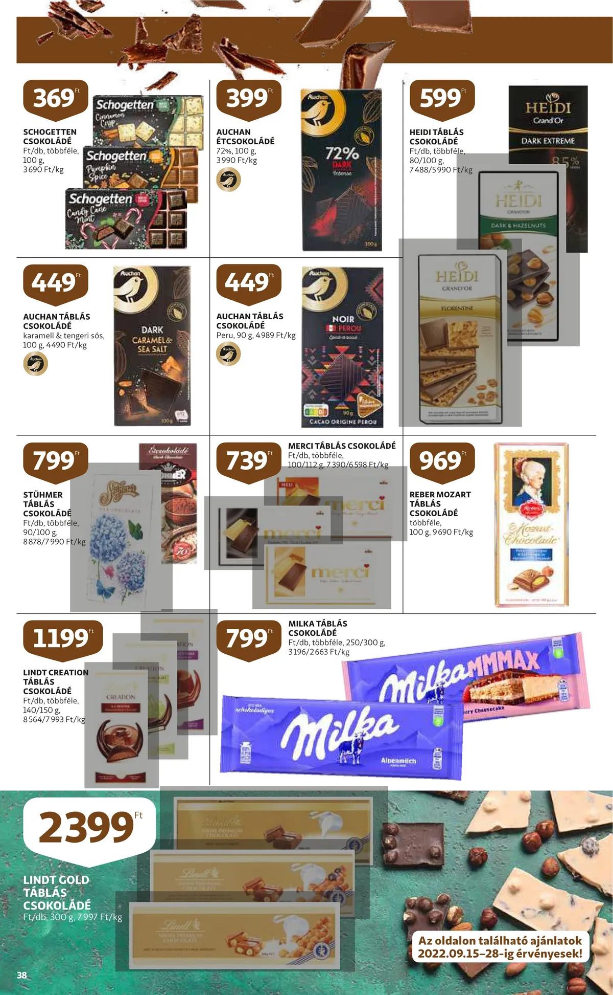 Auchan akciós újság 09.15–09.21 – 38. oldal