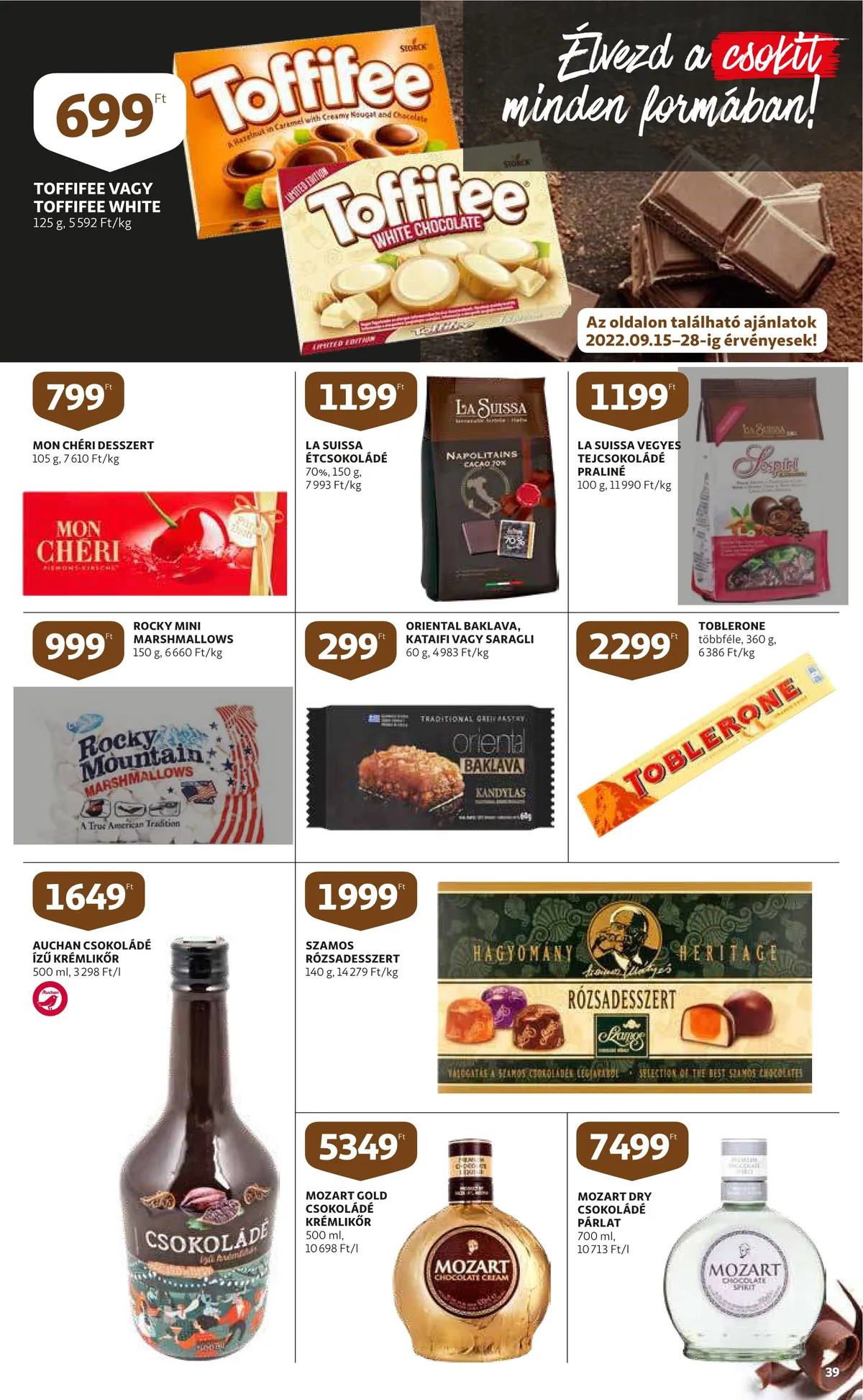 Auchan akciós újság 09.15–09.21 – 39. oldal