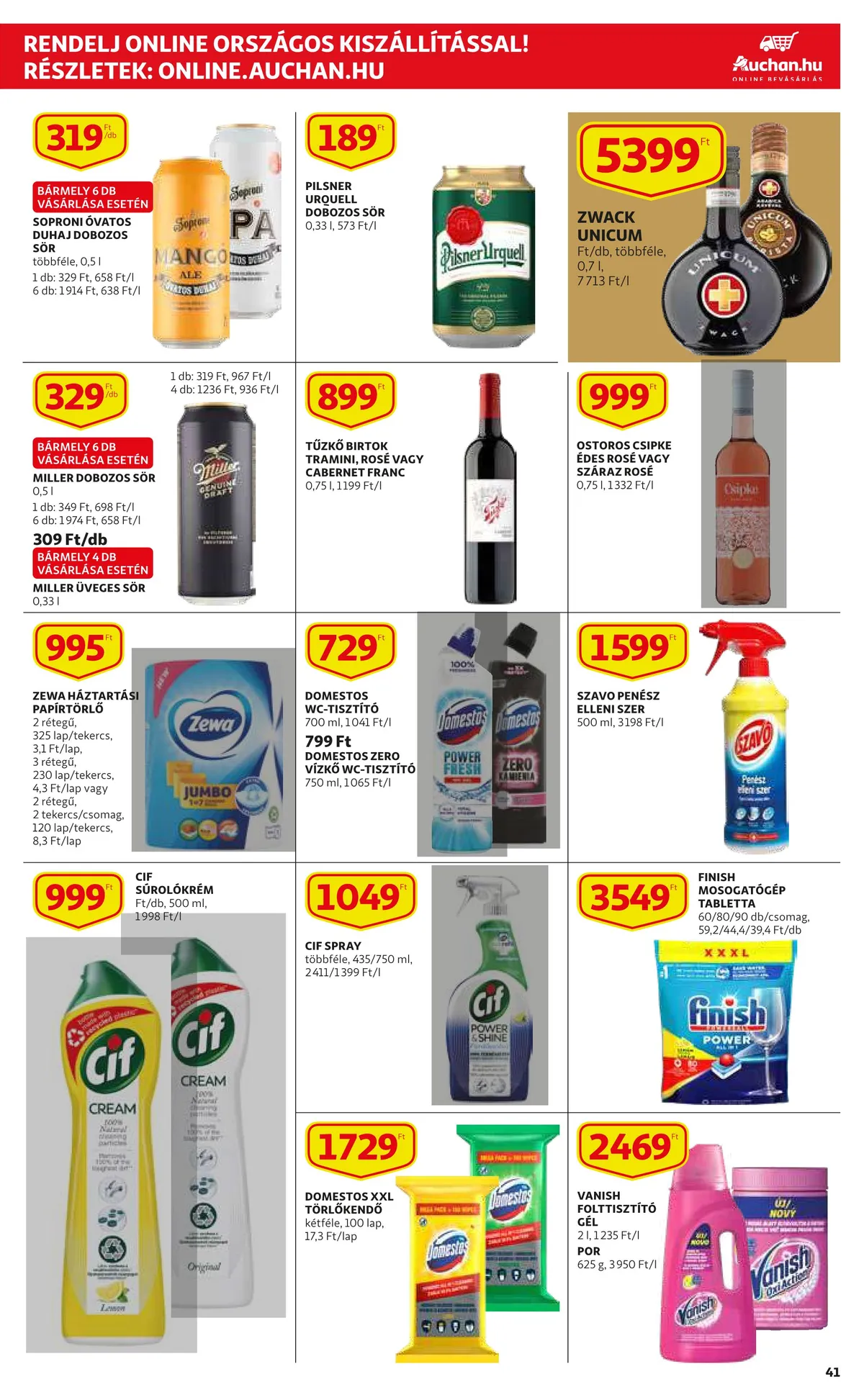 Auchan akciós újság 09.15–09.21 – 41. oldal