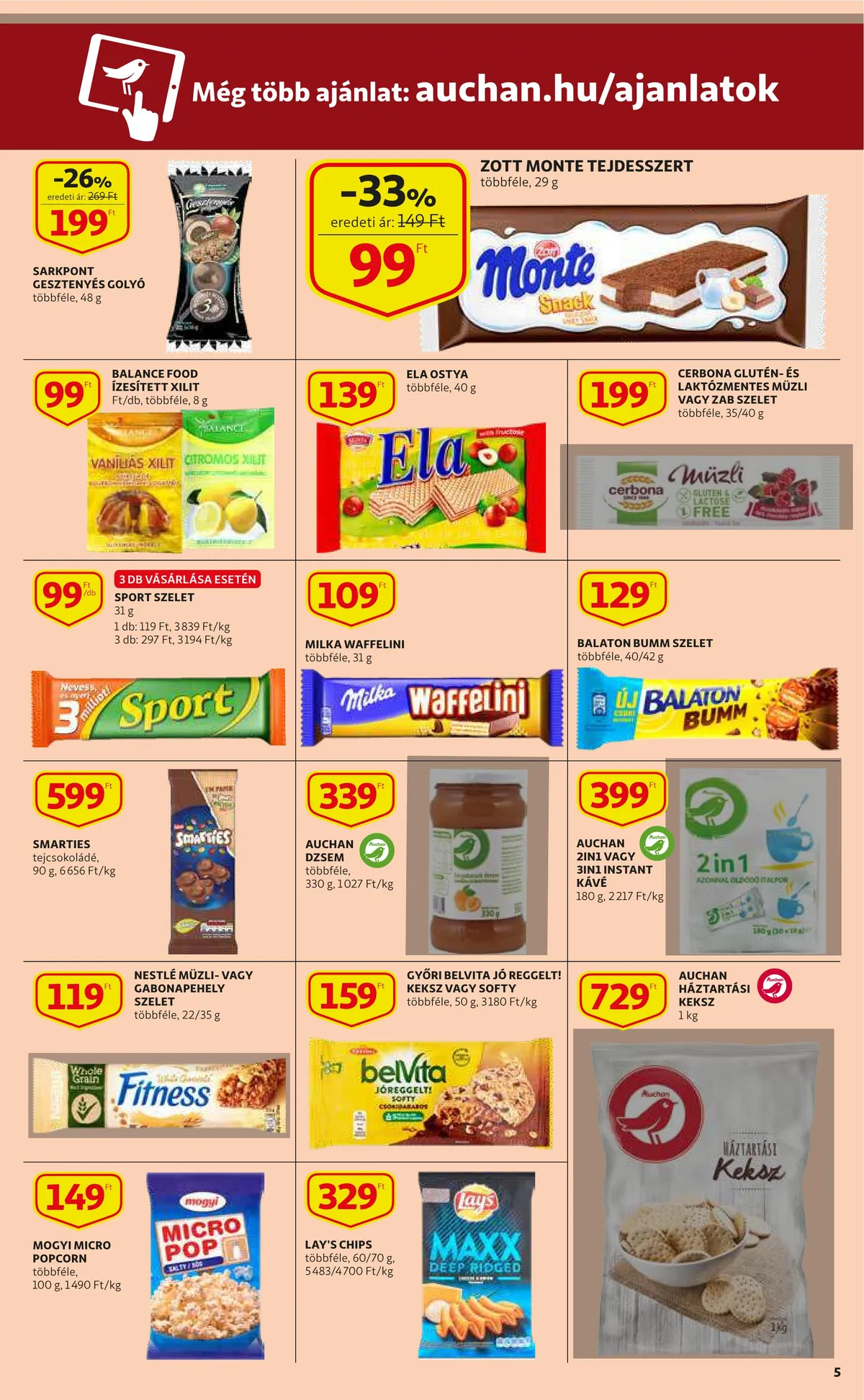 Auchan akciós újság 09.15–09.21 – 5. oldal
