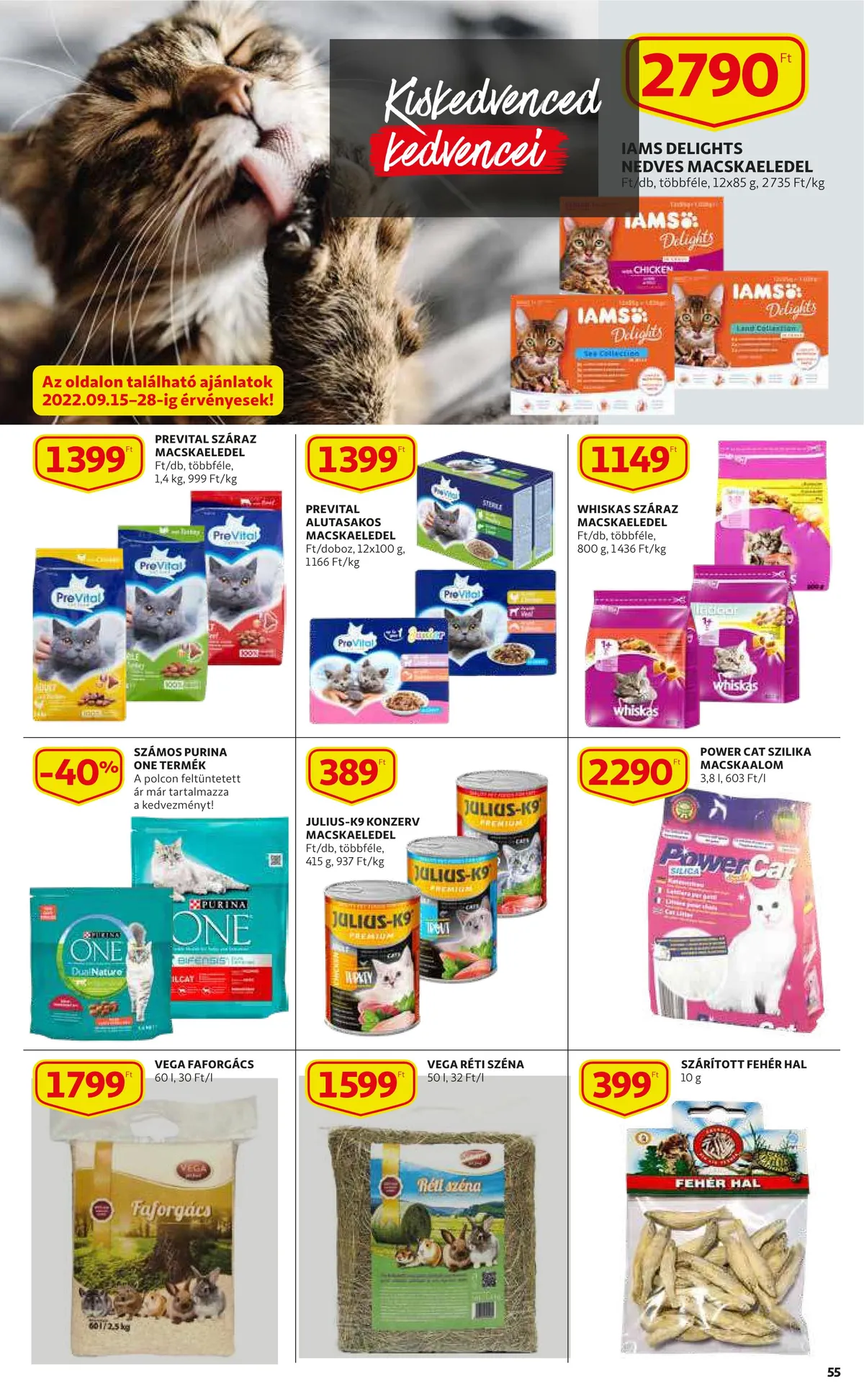 Auchan akciós újság 09.15–09.21 – 55. oldal