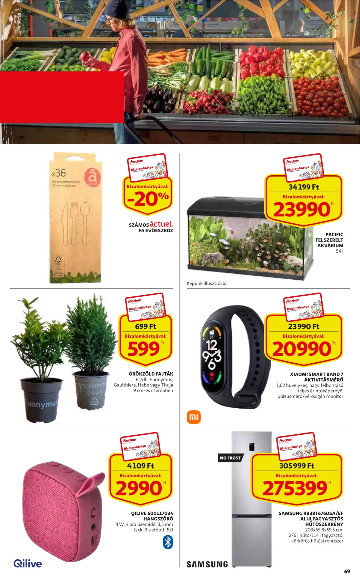 Auchan akciós újság 09.15–09.21 – 69. oldal